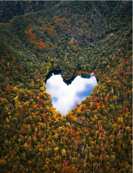 este-es-el-lago-en-forma-de-corazon-perfecto-en-japon